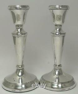 Pair of Vintage Sterling Silver Candlesticks (5 ¾) Hallmarked 1989