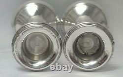 Pair of Vintage Sterling Silver Candlesticks (5 ¾) Hallmarked 1989