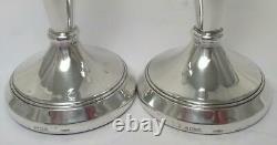 Pair of Vintage Sterling Silver Candlesticks (5 ¾) Hallmarked 1989