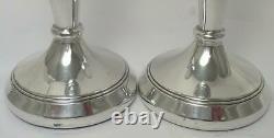 Pair of Vintage Sterling Silver Candlesticks (5 ¾) Hallmarked 1989