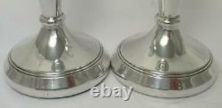 Pair of Vintage Sterling Silver Candlesticks (5 ¾) Hallmarked 1989