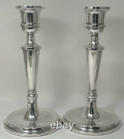 Pair of Vintage Sterling Silver Candlesticks (7 ¾) Hallmarked 1988