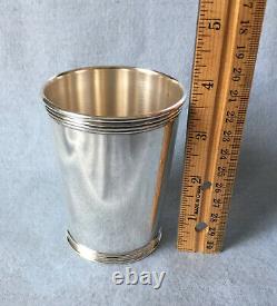 Pair of Vintage Sterling Silver Mint Julep Cups by Harry McCord Kentucky withMono
