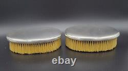 Pair of Vintage Tiffany & Co Sterling Silver Clothes Brushes # 6394