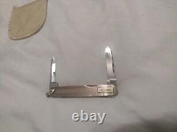 Pair of Vintage Tiffany Knives Sterling Silver & 14 kt Gold