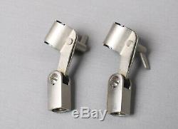 Pair of vintage Silver AKG SA18/3 Clip for C414 EB B-ULS Microphone