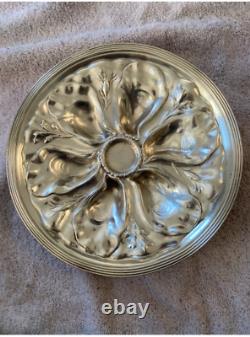 Pair of vtg Reed & Barton Silver soldered Oyster Plates The Holiday Hotel Reno