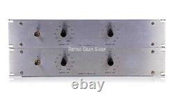 Pultec Filter HLF-3C Equalizer Stereo Pair Vintage Rare EQ HLF3C Silver