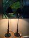 Rare Vintage Habitat Post Modern Table Lamps Pair Made In France
