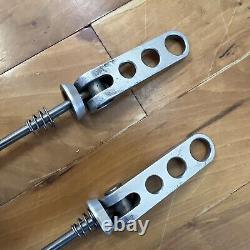 Ringle Holey Stix Titanium Front and Rear QR Skewer Pair Vintage Mountain Bike