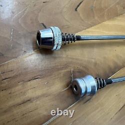 Ringle Holey Stix Titanium Front and Rear QR Skewer Pair Vintage Mountain Bike