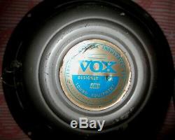 SUPER BEATLE 1967 Vintage Vox / Jennings / JMI / Celestion Silver Bell 12 Pair
