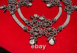 Silver Anklets Vintage Customized Design Tribal Ethnic Jewelry From India