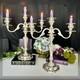 Sterling Gorham Louis Xv Candelabras Vintage Large Centerpiece Candle Holders 2