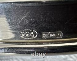 Sterling Silver Candle Holders Vintage Firenze Italy Dinner Taper Candleholders