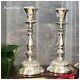 Sterling Silver Candle Holders Hallmark Weighted 8.5 Tall Vintage A Pair