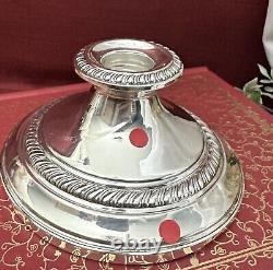 Sterling Silver Crown Candelabras Silver Candle Holders 15 Candlesticks Pair