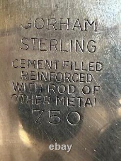 Sterling Silver Pair Candelabra Gorham Chantilly Duchess 2 Arm 3 Light 13 Vtg