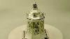 Sterling Silver Tea Caddy Antique Victorian Ac Silver W9647