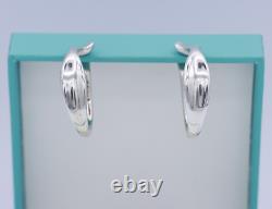 Sterling Silver Vintage Tiffany & Co. Elsa Peretti Ear Cuffs Earrings PAIR