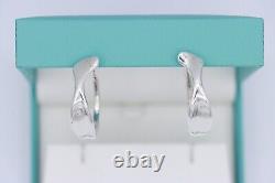 Sterling Silver Vintage Tiffany & Co. Elsa Peretti Ear Cuffs Earrings PAIR