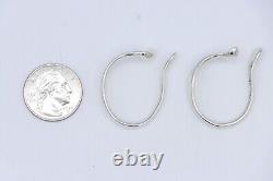 Sterling Silver Vintage Tiffany & Co. Elsa Peretti Ear Cuffs Earrings PAIR