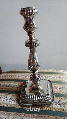 Sterling silver candelabra pair excellent vintage condition