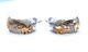 Super Rare Vintage Sterling & 12k Gf Geneva Ramone Kokopelli Earrings