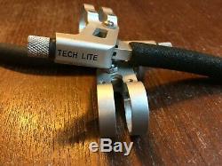 Tech Lite Brake levers, 107 gr / pair, CNC, small builder, Vintage late 80's
