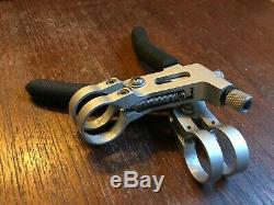 Tech Lite Brake levers, 107 gr / pair, CNC, small builder, Vintage late 80's