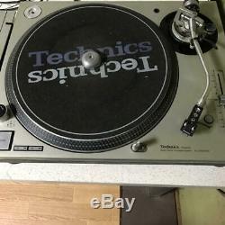 Technics SL-1200 MK3D Silver pair Direct Drive DJ Turntable Vintage RS