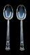 Tiffany Co San Lorenzo Flatware Estate Tablespoon Pair Sterling Vintage