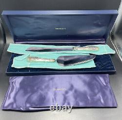 Tiffany & Co Vintage Pair Sterling Silver Audubon Japanese Cake & Pie Knives