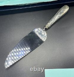 Tiffany & Co Vintage Pair Sterling Silver Audubon Japanese Cake & Pie Knives