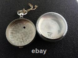 UNUSUAL VINTAGE 18 SIZE KWithKS COIN SILVER PAIR CASE