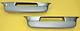 Vtg 1957 Chevy Bel Air Armrest Silver Pair Lot Of 2 As Is