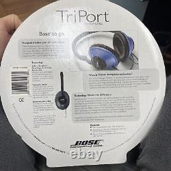VTG 2002 BOSE Triport Around Ear Headphones TP-1A Black Platinum Quality Sound