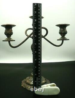 VTG International Silver Company Pair of Candelabras COUNTESS Pattern Exquisite