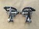 Vtg Pair Campagnolo Strada Pedals With Christophe Foot Clips
