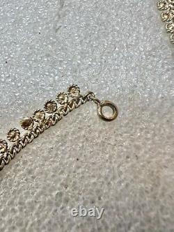 VTG Sterling Silver Pair Of traditional Payal Anklets W Bells 10 Belly Dancer
