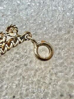 VTG Sterling Silver Pair Of traditional Payal Anklets W Bells 10 Belly Dancer
