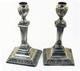Vintage 1904 Pair Sterling Silver Candlesticks From Sheffield Fordham & Faulkner