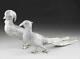 Vintage 1950s Silver Pair Mexican Full Crafted Sterling Silver Pheasants 1727gr