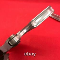 Vintage Altek sharkfin brake lever pair Silver