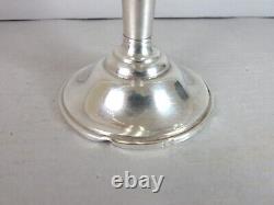 Vintage Antique Pair of Gorham Sterling Silver Candlesticks Holders E903