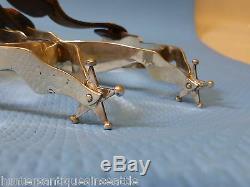 Vintage Artist Signed Sterling Silver'Pair of Ladies Legs' Spurs