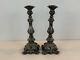 Vintage Barbour Silver Co. Pair Of Silver Plate Candlesticks 6875