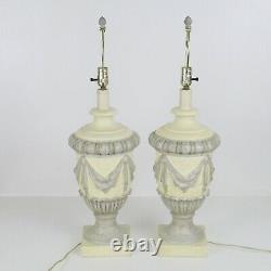 Vintage CASUAL LAMPS 1995 Pair of Table Lamps