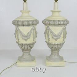 Vintage CASUAL LAMPS 1995 Pair of Table Lamps