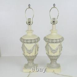 Vintage CASUAL LAMPS 1995 Pair of Table Lamps